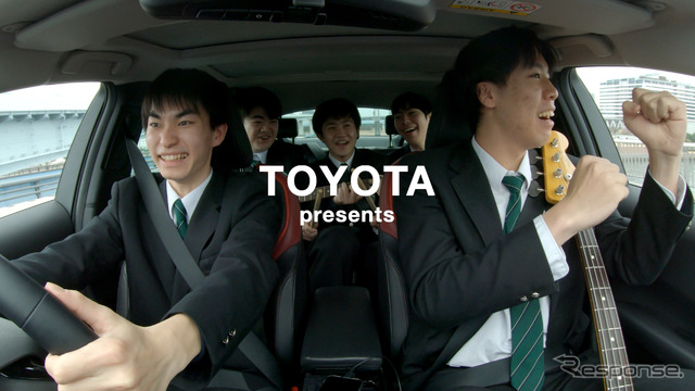 “卒業ドライブ”の様子
