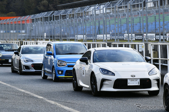 トーヨータイヤが参加型サーキット走行イベント「プロクセス・ドライビングプレジャー」を開催（写真は2024年開催時）