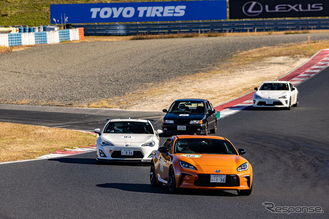 トーヨータイヤが参加型サーキット走行イベント「プロクセス・ドライビングプレジャー」を開催（写真は2024年開催時）