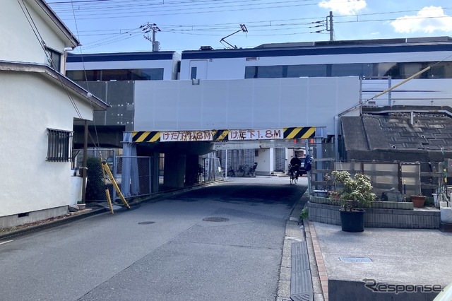桁下高さ1.8m、京成線・お花茶屋～青砥