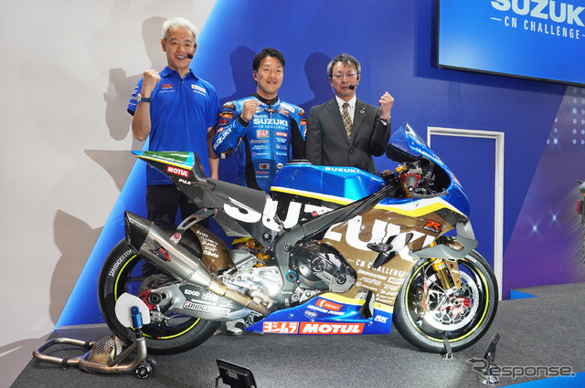 スズキが「鈴鹿8耐」参戦を発表(東京モーターサイクルショー2025)