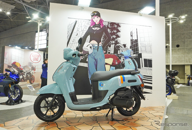 ヤマハがサプライズ公開した125ccスクーター『Fazzio(ファッジオ)』(大阪モーターサイクルショー2025)