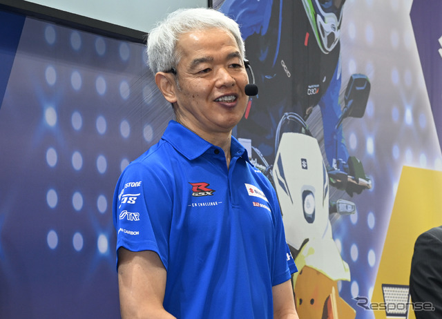 チームスズキCNチャレンジ、プロジェクトリーダー兼チームディレクターの佐原伸一氏