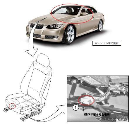 【リコール】BMW 116i などのエアバッグ…作動しないおそれ