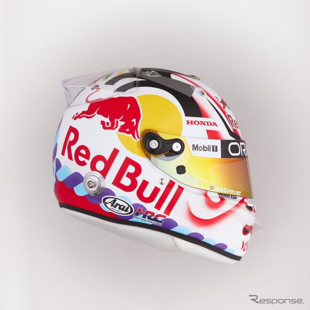 角田裕毅選手がF1日本グランプリ特別デザインヘルメットを公開! テーマは「KABUKI」市川團十郎さんが監修