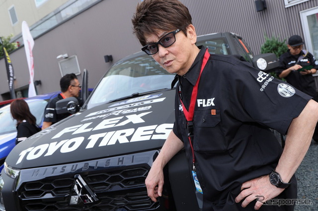 哀川翔の「FLEX SHOW AIKAWA Racing」が2025年ラリー参戦体制を発表