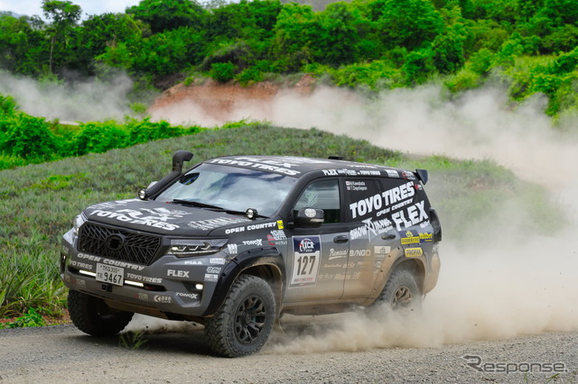 哀川翔の「FLEX SHOW AIKAWA Racing」が2025年ラリー参戦体制を発表