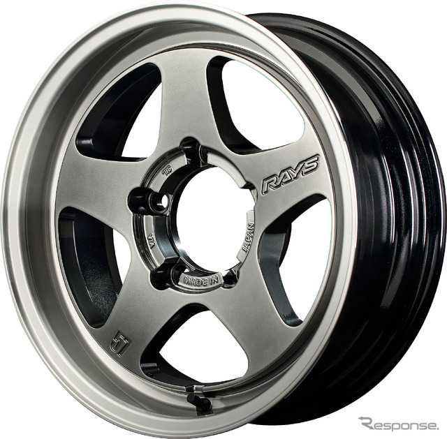 RAYS gramLIGHTS 57FR-X(グレイスシルバー/リムDC)