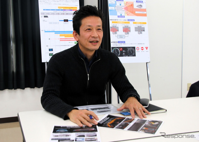 SUBARU経営企画本部 デザイン部 IMPREZA/CROSSTREK/FORESTER/BRZ 開発主査の源田哲朗さん