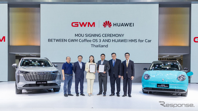 長城汽車がファーウェイと提携し、次世代ナビゲーションシステムを搭載した新型SUV『HAVAL H6』をバンコクモーターショー2025で発表