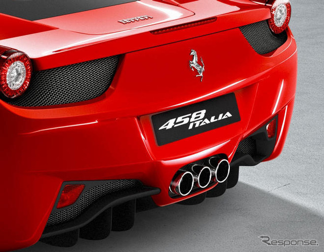 フェラーリ 458イタリア…V8サウンドを聞く