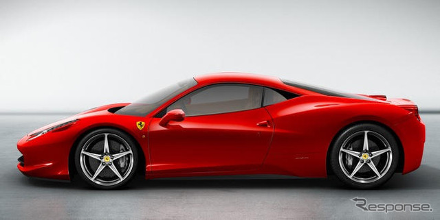 フェラーリ 458イタリア…V8サウンドを聞く