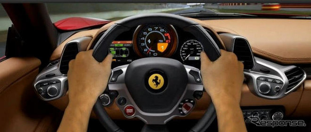 フェラーリ 458イタリア…V8サウンドを聞く