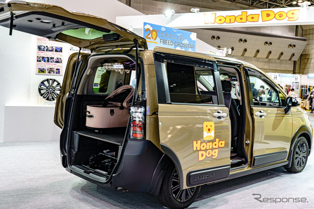 フリードは先代もホンダ車で愛犬家に人気のモデルだったという。