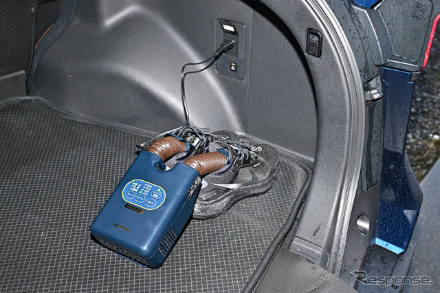 “走る巨大バッテリー”の実力! BEV+家電は悪天候でも快適に遊べる組み合わせだった