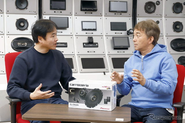 レースに携わる木下氏と音の世界に携わる照井氏の会話で『共通言語』が多い事に驚く