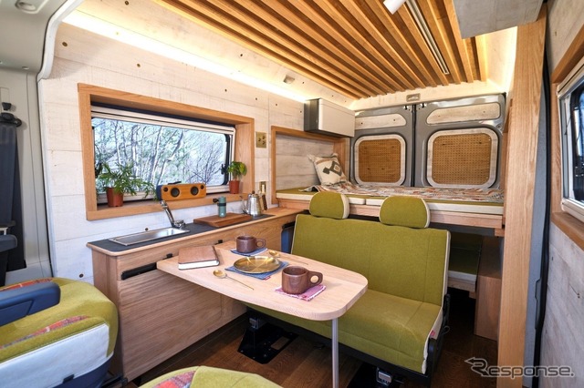 フィアット『デュカト』をベースにした新型キャンピングカー『VANLIFE』