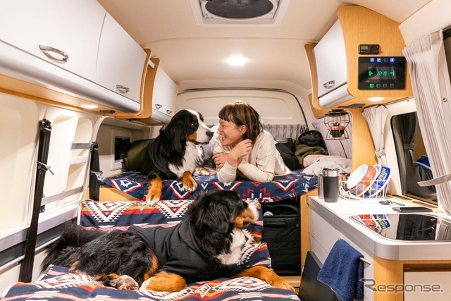 フィアット『デュカト』をベースにした新型キャンピングカー『VANLIFE』