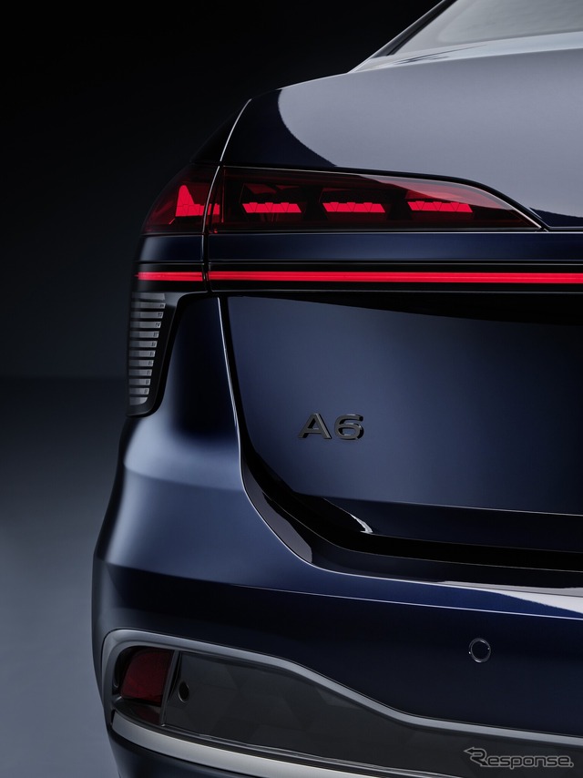 アウディ A6セダン 新型のティザー