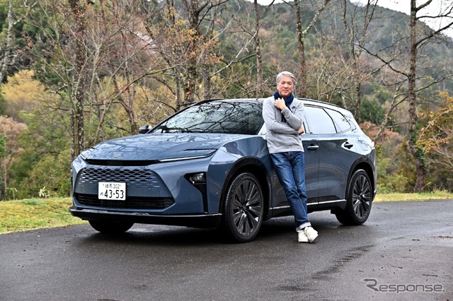 トヨタ クラウンエステート(PHEV)と九島辰也氏