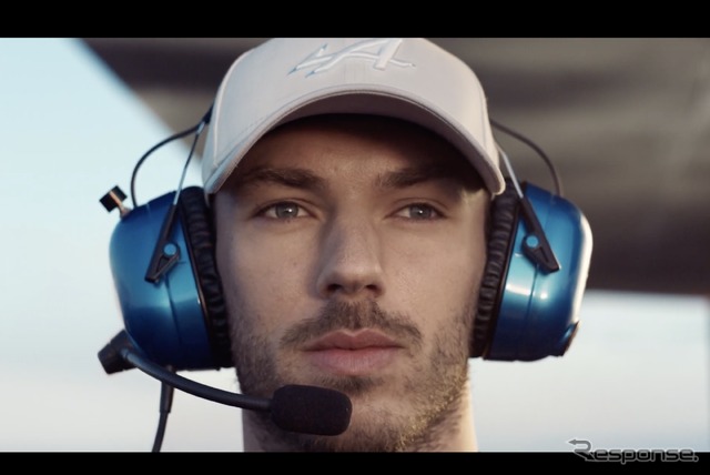 ルノーの若年ドライバーを対象とした安全運転啓発プログラムにF1ドライバー、ピエール・ガスリー選手を起用（動画スクリーンショット）