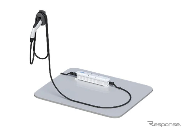 設置する「見せない普通充電器」
