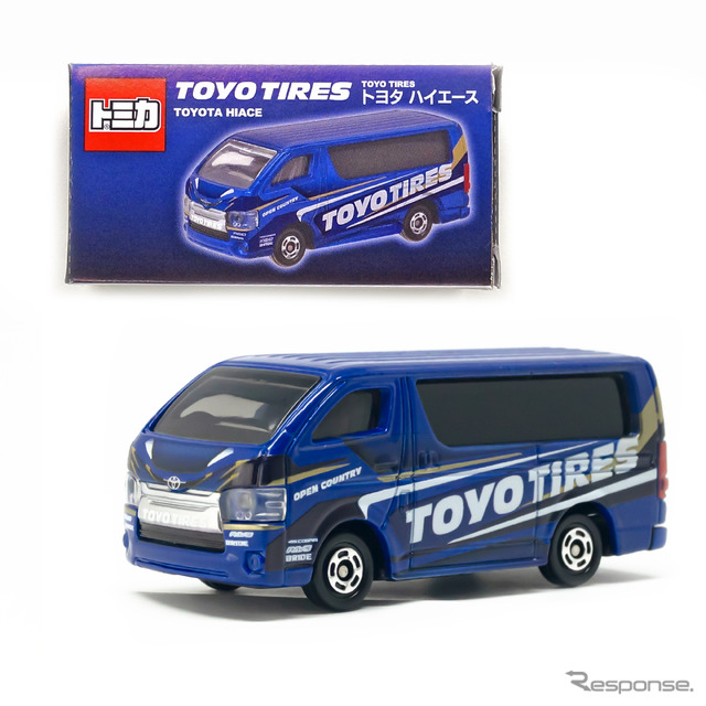 トミカとチーム・トーヨータイヤ・ドリフトがコラボ! トミカ『TOYO TIRES トヨタ ハイエース』モデルが発売