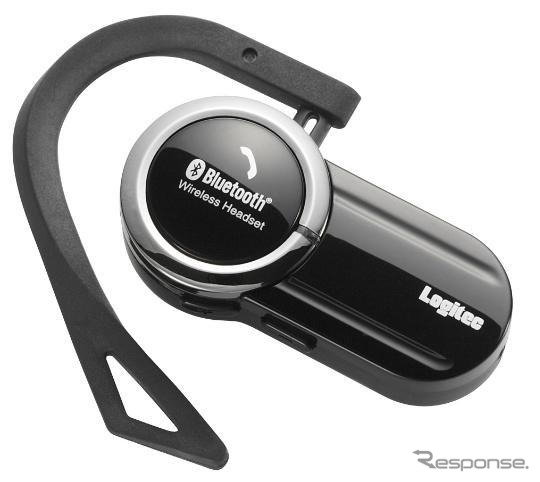 10時間稼動するBluetoothヘッドセット…ロジテックが発売