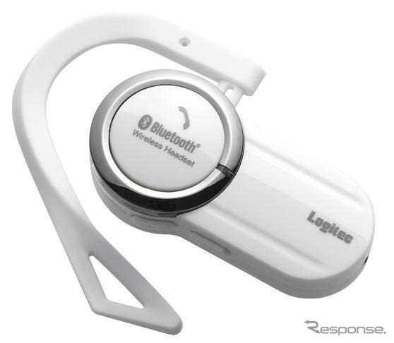 10時間稼動するBluetoothヘッドセット…ロジテックが発売