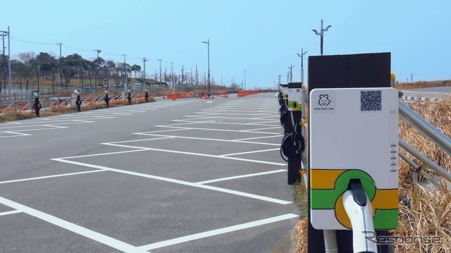 「万博Park & Ride駐車場」エリアにEV(電気自動車)充電器85台設置