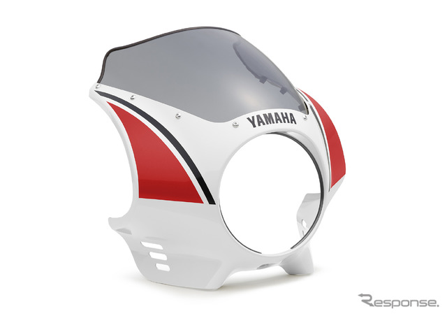 XSR900 2024年以降モデル用「フロントカウル ホワイト/レッド」