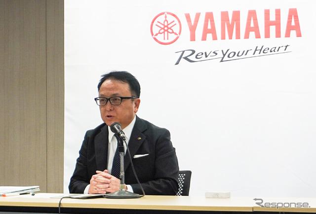 ヤマハ発動機 設楽元文社長