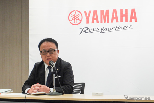 ヤマハ発動機 設楽元文社長