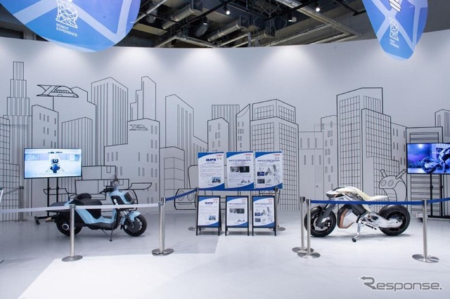 大阪・関西万博2025に展示されるヤマハ「MOTOROiD2」と「ELOVE」