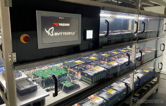 リユース蓄電システム用製品B∀TTERFLY