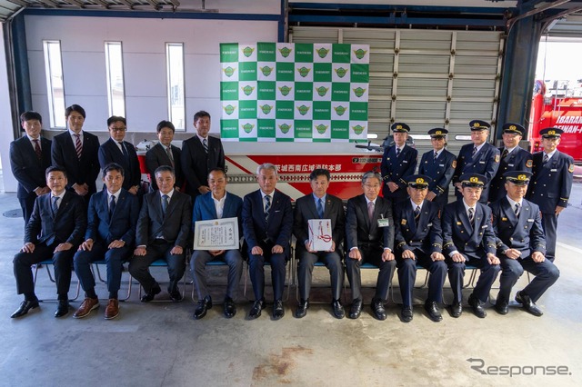 ヤマハ発動機は、茨城西南広域消防本部（茨城県）に救助活動用ボートを無償提供