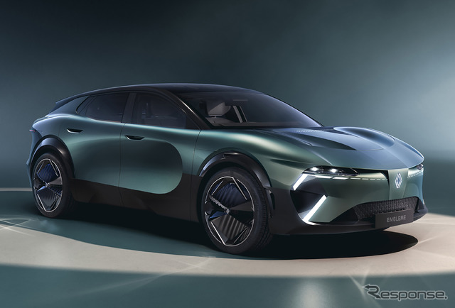 「2035年のエコカー」ルノー・エンブレム