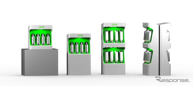 Limeのバッテリースワップステーション