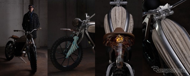 ロイヤルエンフィールド新ブランド「FLYING FLEA」の世界に一つだけのアート作品「MOTOTOTEM」