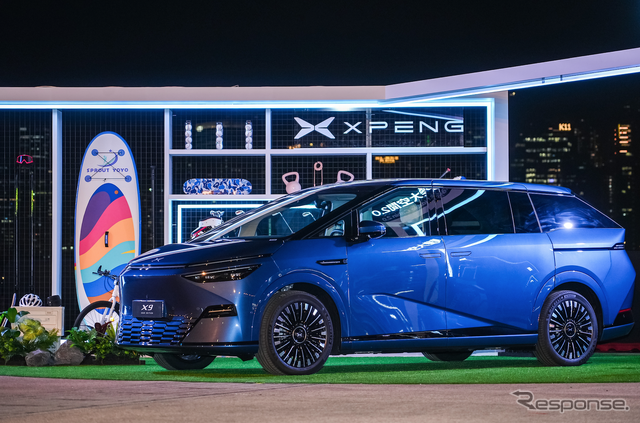 小鵬汽車(XPENG、シャオペン)のMPV『X9』改良新型