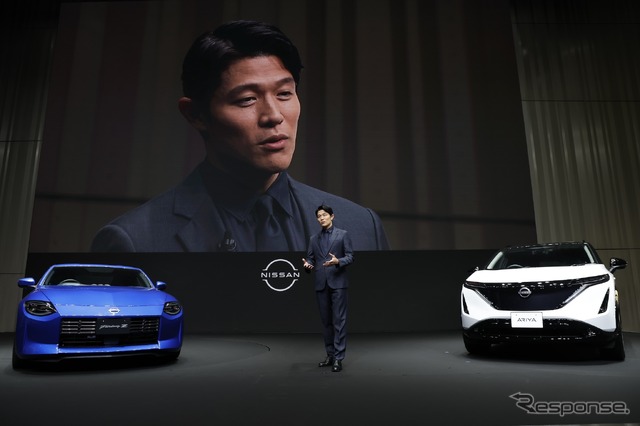 日産の新アンバサダー、鈴木亮平(NISSAN START AGAIN 2025)
