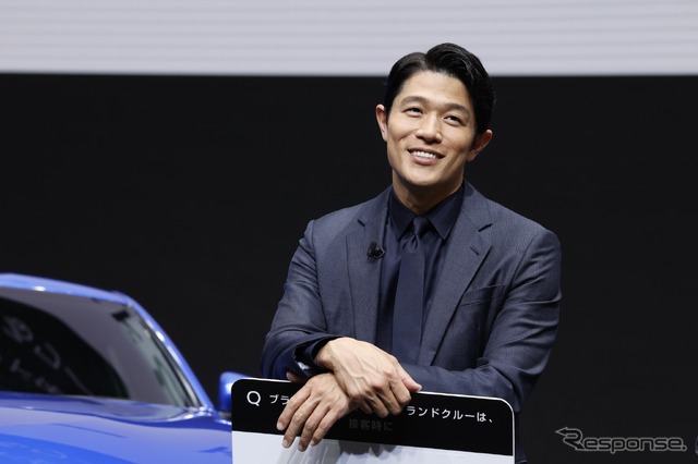 日産の新アンバサダー、鈴木亮平(NISSAN START AGAIN 2025)