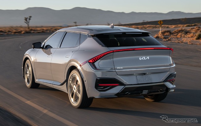 キア EV6 の2025年モデル（米国仕様）