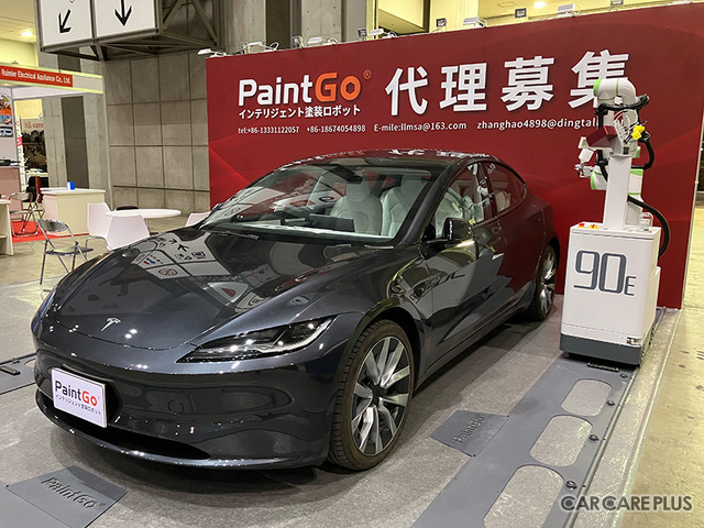 グッドイヤーのPPF、スプレー塗装ロボット、各種タイヤ、大型向けなど中国企業が驚きの商材を多数出展【IAAE2025】