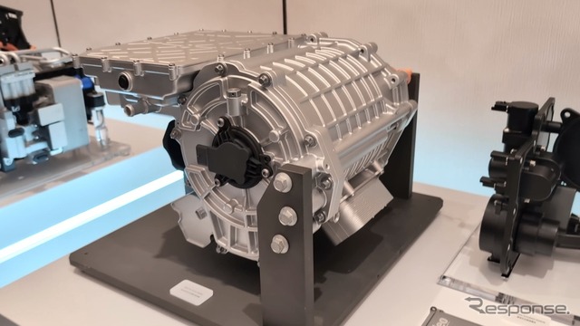 ヴァレオの小型eアクスル(上海モーターショー2025)