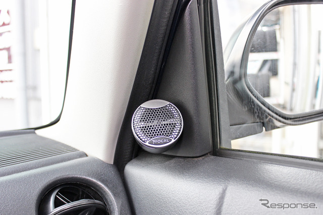 『リクロス』（広島県）にて製作されたオーディオカーの一例。