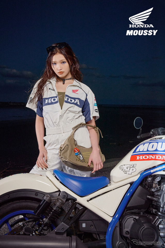 ホンダとMOUSSYのコラボレーションコレクション第三弾