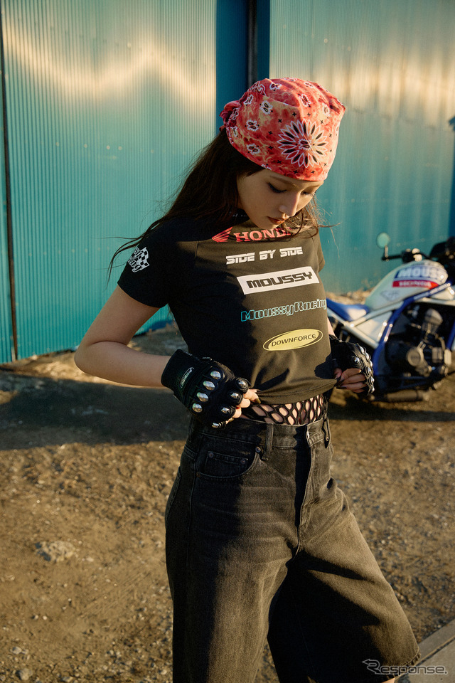 ホンダとMOUSSYのコラボレーションコレクション第三弾