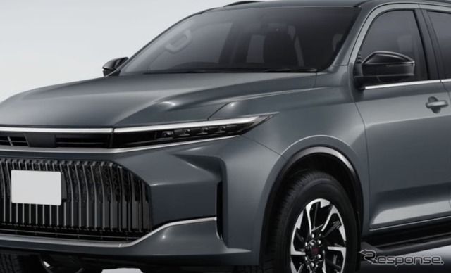 トヨタ フォーチュナー 次期型の予想CG