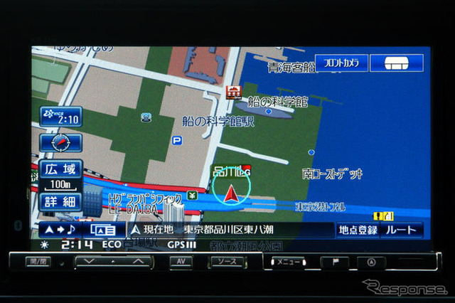 【カーナビガイド'09 写真集】クチコミでも評判のハイエンド2DIN AVNを画像で…アルパイン VIE-X08